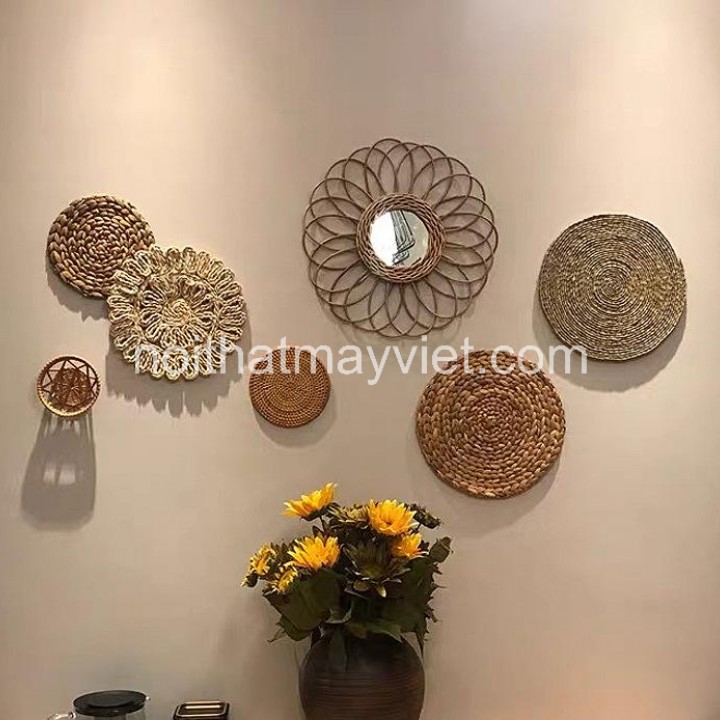 Đồ Trang Trí Mây Tre Tường MTT007